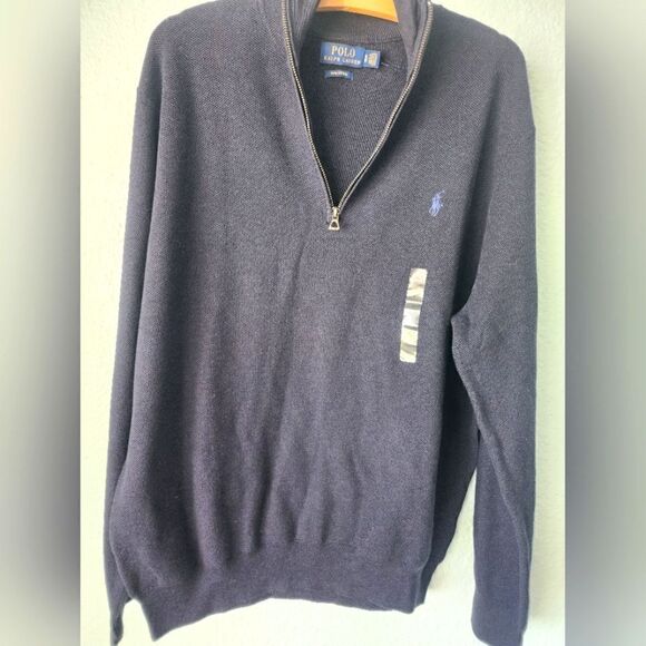 Ralph Lauren polo half zip up pullover - Picture 1 of 10